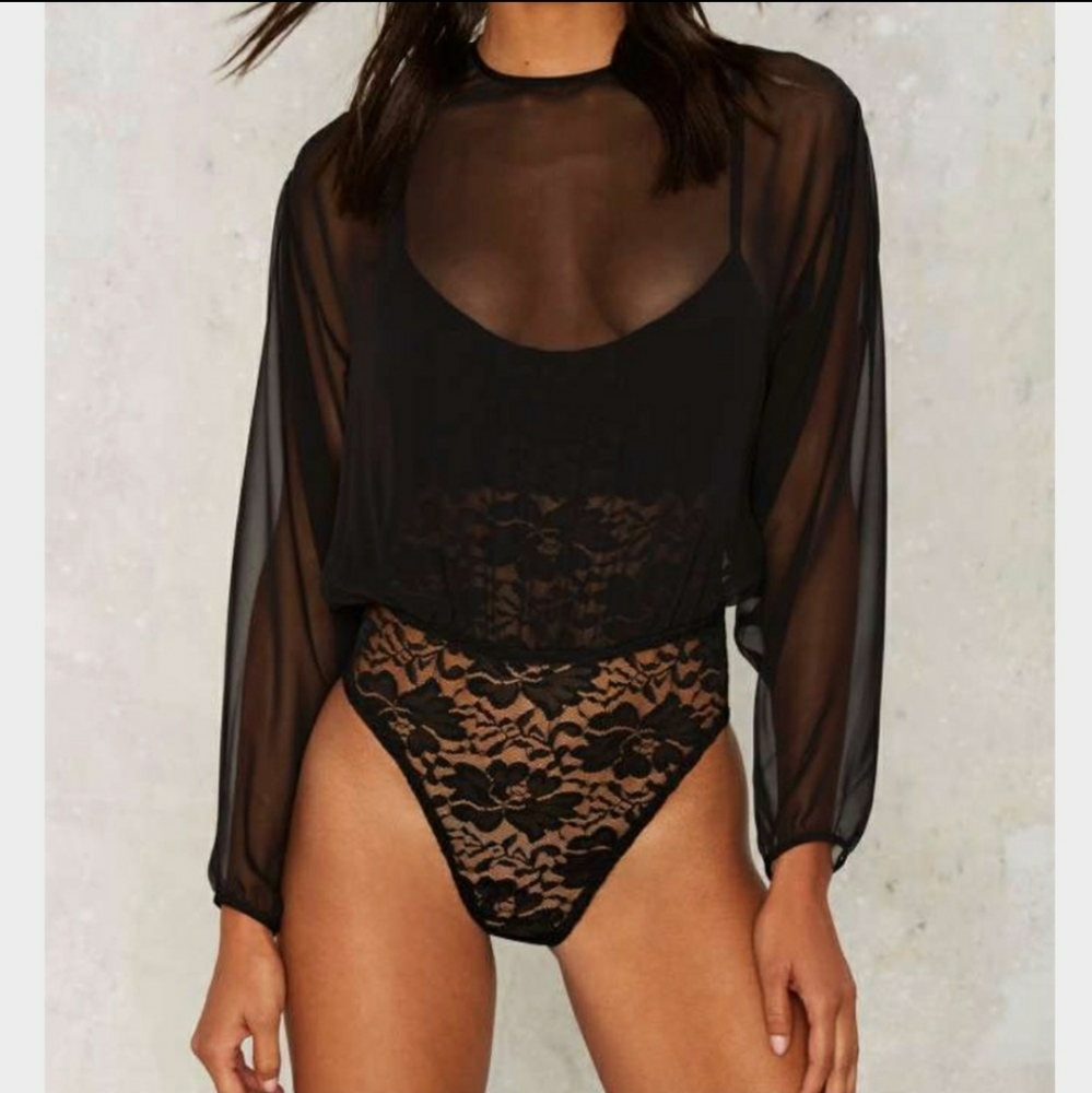 Free People HAH Mama Jen Bodysuit